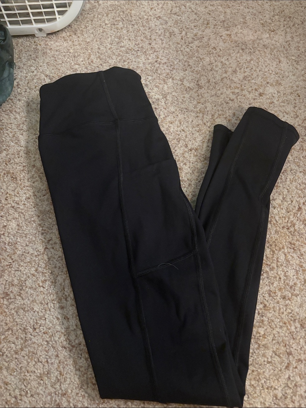 Black High-Waist Athletic Leggings